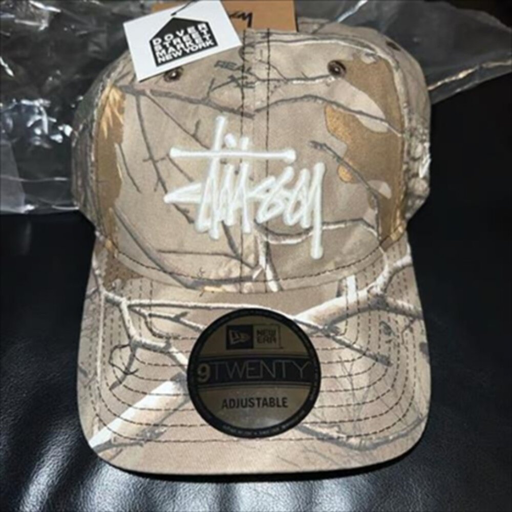 NEW Stussy New Era 9Twenty Basic Cap Hat Realtree Camo